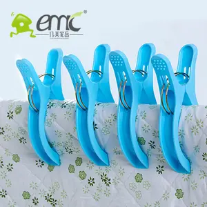 Pince à vêtements emc en <span class=keywords><strong>plastique</strong></span>, pinces pour la maison, pieds longs et petits, 12 pièces - Product Image 1