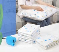 Sacs de rangement sous vide compressés, pliables, écologiques, pour les voyages