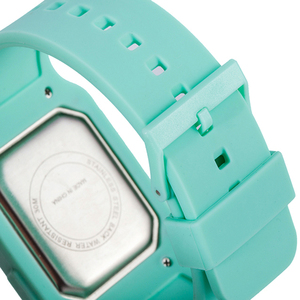 Đồng Hồ Kỹ Thuật Số Điện Tử Đeo Tay Thời Trang Chống Nước Cho Học Sinh Thể Thao <span class=keywords><strong>LCD</strong></span> Hình Vuông Bán Sỉ Mới - Product Image 3