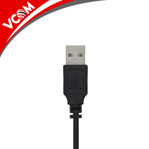 Alta calidad vcom barato logotipo personalizado mayor 1 dólar equipo negro USB ratón óptico para PC portátil - Product Image 6
