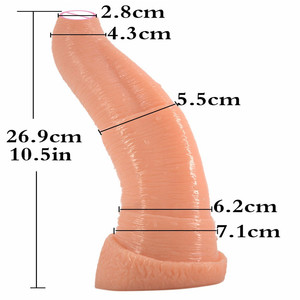 Grande negro consoladores grandes animal penis elefante consolador artificial pene anal plug masturbación juguetes sexuales - Product Image 5