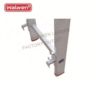 Two Section Step <strong>Ladders</strong> Adjustable <strong>a</strong> <strong>Frame</strong> Aluminium Extension <strong>Ladder</strong> Multipurpose <strong>Ladder</strong> - Product Image 5