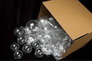 Hollow <strong>Sphere</strong> <strong>Ball</strong> Ornaments Christmas <strong>Ball</strong> Ornaments Clear Plastic 20-200 MM Acrylic Love Artificial HY <strong>Ball</strong> &amp; Globe 70 MM - Product Image 5
