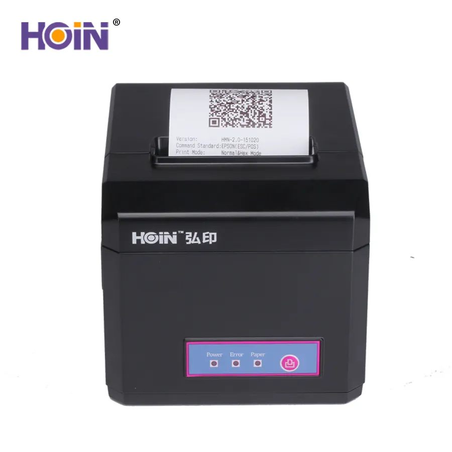 HOP-E801Hoin BIS Factory In Shenzhen China Japan Head and Cutter Receipt 80mm Printer USB+BT