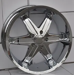 Jantes en alliage <span class=keywords><strong>Acier</strong></span> chromé <span class=keywords><strong>Roue</strong></span> de voiture à <span class=keywords><strong>vendre</strong></span> <span class=keywords><strong>17</strong></span> <span class=keywords><strong>pouces</strong></span> - Product Image 1