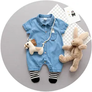 Vêtements pour bébés de bonne qualité, fournisseur chinois, accessoires certifié encolure, motif Anime