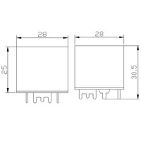 Nouveau Relais Automobile Foocles Haute Intensité 12V/24V 70A NC Certifié TS16949 AgSnO2, Adaptation Universelle pour Peugeot