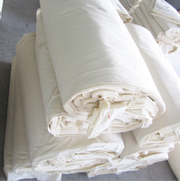 100% coton pas cher blanc drap de lit tissu grands rouleaux pour hôtel