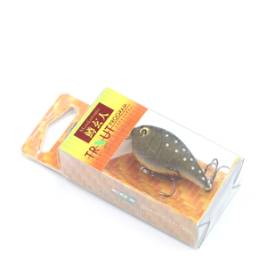Leurre en plastique de conception japonaise pour la pêche à la <span class=keywords><strong>truite</strong></span> à la mouche, mini appât à manivelle 52mm,11.2g - Product Image 6