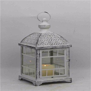 <span class=keywords><strong>Trois</strong></span> taille noir mat mini neige nouveau noël suspendus lanterne en métal - Product Image 3