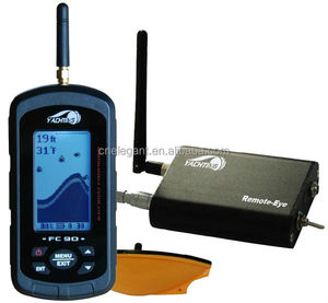 Telecomando barca da pesca con lenze a canna hyz-80a con fish finder - Product Image 4