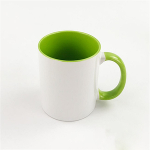Tasse en céramique de 11oz avec couleur d'impression personnalisée à l'intérieur et forme de poignée pour les fêtes tasse en céramique - Product Image 4