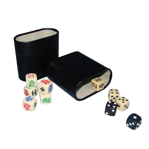 Пользовательские стандартные кубики для Нарды, кожаные кубики для Нарды
