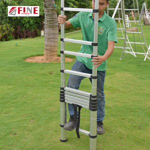 Escada Telescópica de Alumínio Ultimate com Barra - Product Image 4