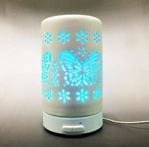 <span class=keywords><strong>Chauffe</strong></span>-<span class=keywords><strong>bougie</strong></span> électrique alimenté par USB Humidificateur en verre céramique bois métal écologique pour maison <span class=keywords><strong>voiture</strong></span> hôtel extérieur Garantie 1 an - Product Image 5