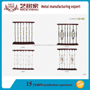 barandilla escaleras diseña / barandillas de los balcones de interiores de hierro forjado pasamanos de <span class=keywords><strong>la</strong></span> escalera - Product Image 5