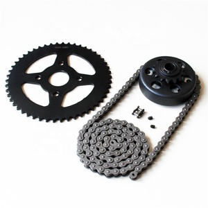 Street Go Kart 3/4" 14 Tooth #420 Clutch #420 Chain with 50 Tooth Sprocket Kit