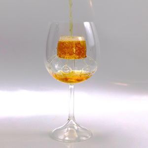 Cadeau de Noël nouveau Design <span class=keywords><strong>fontaine</strong></span> en verre fait à la main en verre clair décanteur de vin tasse - Product Image 3