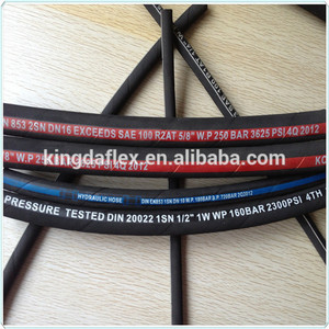 2014 chaud- vente de puissance flexible haute pression tuyau en caoutchouc hydraulique populaire dans le sud <span class=keywords><strong>amrica</strong></span> - Product Image 1