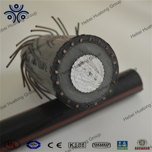 <span class=keywords><strong>Cable</strong></span> de <span class=keywords><strong>Aluminio</strong></span> Compactado UL 1072 Estándar 35KV 750 <span class=keywords><strong>MCM</strong></span> con Aislamiento XLPE, Conductor de Cobre 1/3 Concéntrico, Cubierta de PVC Neutra - Product Image 5