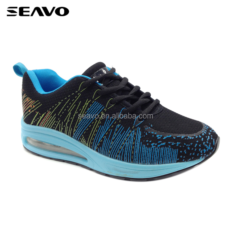 SEAVO дешевая спортивная женская обувь MD + TPR синего цвета