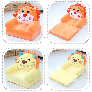 Cute Cartoon Sedia <span class=keywords><strong>Leone</strong></span> Animale A Forma di Peluche Divano Sedia Per Bambini - Product Image 5