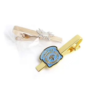 Mannen Gifts Tie Pins Bar Groothandel Metalen Das Clips met Custom Maken Uw Eigen Merknaam Logo