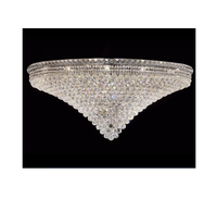 La nouvelle conception a mené la maison plafonnier en cristal moderne de bâti affleurant Offre Spéciale lampe murale en cristal décoration de plafond d'intérieur en gros