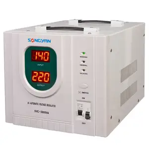 Voltage Stabilizer 220V 3Kw, 500v 1kv 2kv 3kv 5kv automatic voltage stabilizer, servo voltage stabilizer for refrigerator