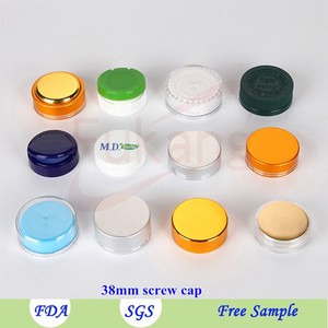 Pill <strong>Container</strong> 200ml, Golden Double Cap Capsule Pet Jars With Aluminum Lid Plastic Bottle - Product Image 5