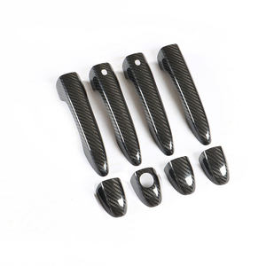 Seco de fibra de carbono Exterior adornos cubierta de la manija de la puerta para <span class=keywords><strong>Maserati</strong></span> Ghibli <span class=keywords><strong>Quattroporte</strong></span> <span class=keywords><strong>GTS</strong></span> Levante 13-19 - Product Image 3