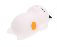 Kawaii — Mini jouet à presser en Silicone, animal doux, chat, poupée Kawaii, jouet anti-stress en caoutchouc, cadeau de noël