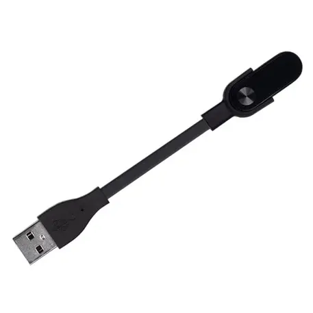original High Quality Portable USB Charger Cable Black wearable devices 15cm 5V For mi band 2 /mi band 2