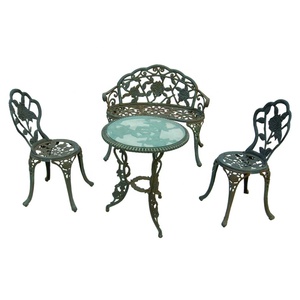 Meubles <span class=keywords><strong>de</strong></span> <span class=keywords><strong>jardin</strong></span> en fonte antique / Table et chaise - Product Image 6
