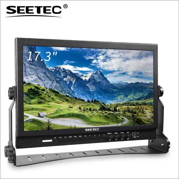 Seetec new used 17 inch lcd monitor with hdmi sdi 16:9 1920x1080 resolution