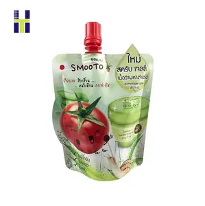 Sérum de shampooing sur mesure crème lotion sac d'emballage en plastique liquide cosmétique