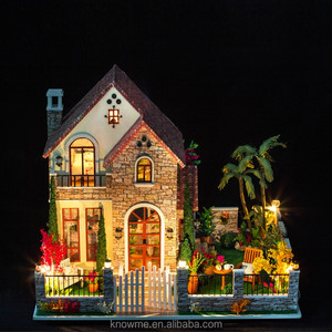DIY juguetes nuevos <span class=keywords><strong>sylvanian</strong></span> casa construir un cuteroom muñecas casa Kit - Product Image 6