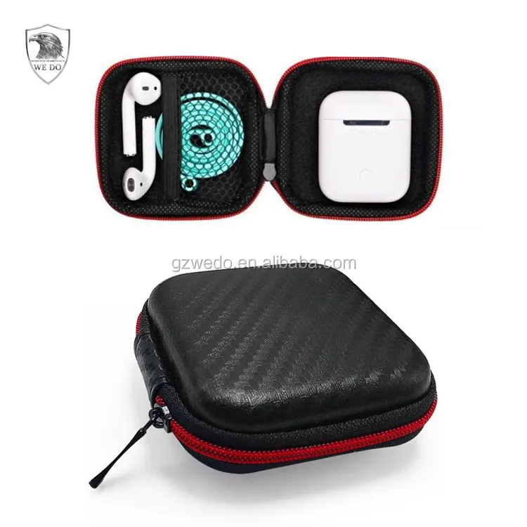 EVA Case For Apple Earphones Protective Hard Shell Case Box Size Holder EVA Carrying Bag for iPhone 6 Plus i7 i8