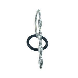 8*100 мм Медицинский расширитель уретры из нержавеющей стали игрушки Пенис вилка с силиконовым кольцом - Product Image 2