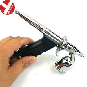 Mini aérographe maquillage pistolet Kit bricolage GRADE pour ongles <span class=keywords><strong>tatouage</strong></span> <span class=keywords><strong>temporaire</strong></span> et décoration de gâteau pneumatique et alimenté par gravité - Product Image 4