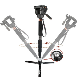 Chất Lượng Tốt Video Monepad Cayer CT35DVK3 Di Động Monepad Di Động Với 5 Phần Chân Kính Thiên Văn - Product Image 3