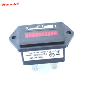 Indicatore di carica della batteria rettangolare 36V indicatore di scarico per carrello da Golf carrello elevatore - Product Image 4