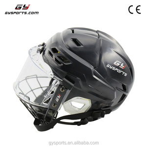 Casco Professionale Anti-Graffio per <span class=keywords><strong>Hockey</strong></span> su Ghiaccio Nuovo Design in Materiale PP per Attrezzatura da Giocatore di <span class=keywords><strong>Hockey</strong></span> su Ghiaccio per Bambini - Product Image 6