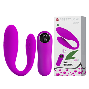 Il punto G del vibratore dei giocattoli erotici del vibratore di tipo U senza fili a distanza di prezzo più basso stimola i giocattoli adulti per la coppia - Product Image 2