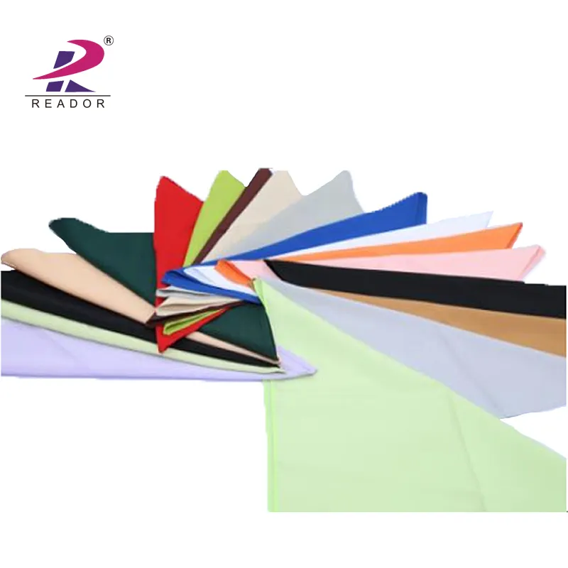 cotton and polyester napkins wholesale price/cheap napkin and table cloth