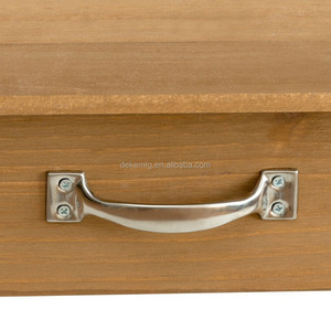 Table d'empotage en bois classique avec table étanche en métal avec étagère à tiroir d'armoire pour l'extérieur - Product Image 5