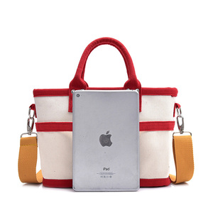 高品质帆布面料的新品女包设计师手提包中国供应商 - Product Image 2