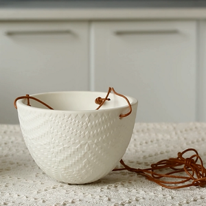 Wall Hanging Vasi di Ceramica, Patio Levitazione Vaso di Fiori <span class=keywords><strong>Con</strong></span> La <span class=keywords><strong>Corda</strong></span> Del Supporto/levitazione vaso da fiori - Product Image 6