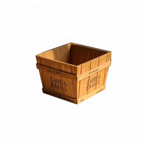 Boîte de jardinière en <span class=keywords><strong>bois</strong></span> bon marché avec logo personnalisé, boîte de fleurs en <span class=keywords><strong>bois</strong></span> vieilli - Product Image 3