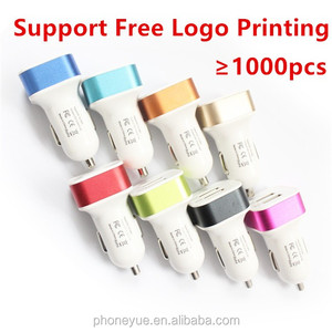 Mayor Mini Dual USB Car Charger Puerto Cargador <span class=keywords><strong>de</strong></span> Coche Adaptador <span class=keywords><strong>de</strong></span> Enchufe Para el <span class=keywords><strong>iphone</strong></span> - Product Image 2